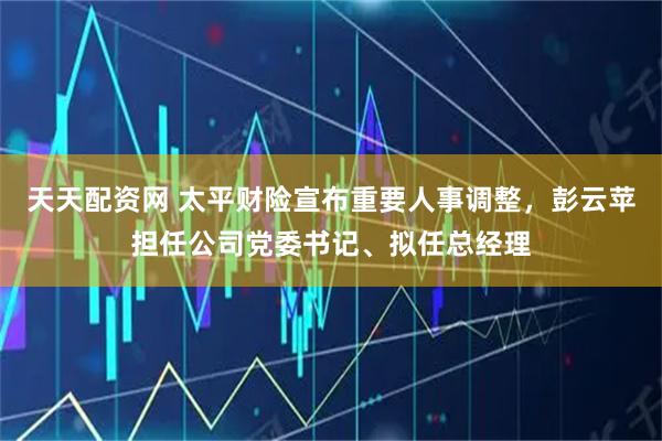 天天配资网 太平财险宣布重要人事调整，彭云苹担任公司党委书记、拟任总经理